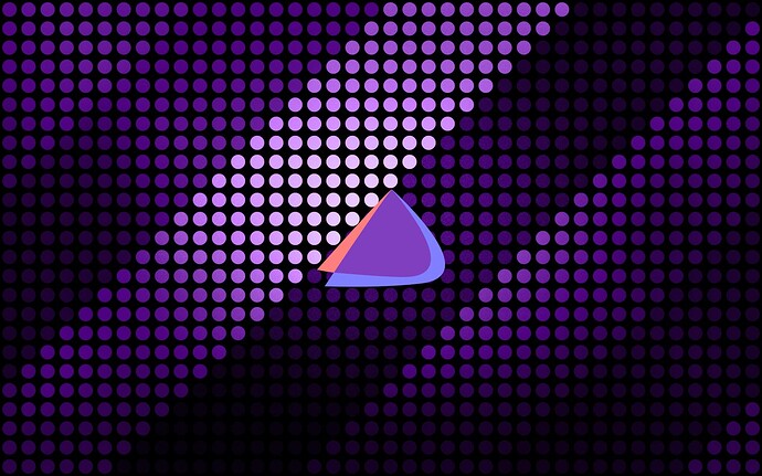 X-Purple-Linux-EndeavourOS-White-Wolf-FJ-Digital-Dots-Logo-HD
