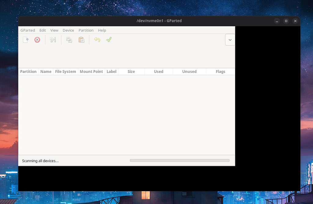 Title: GParted 1.7.0 GUI freezes on launch in EndeavourOS - Newbie ...