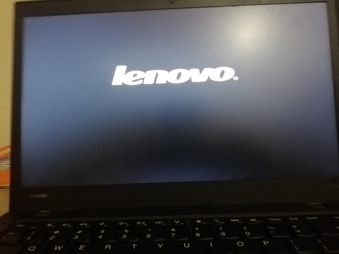 My motherboard/ bios logo appears instead of grub menu