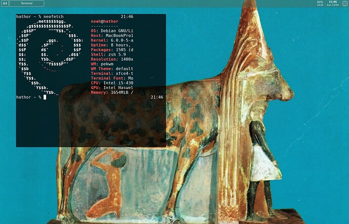 hathor_neofetch_scrot