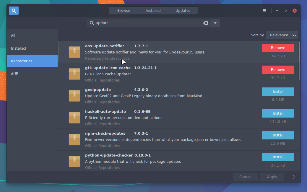 Update notifier ubuntu ошибка