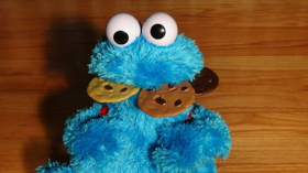 cookie monster 2 cookies
