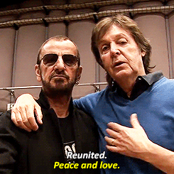 Amor y paz con Paul y Ringo