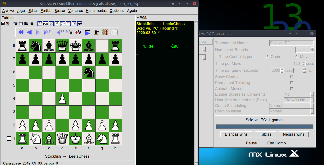 Chess engine: Dark Sister 1.9 (Stockfish clone)