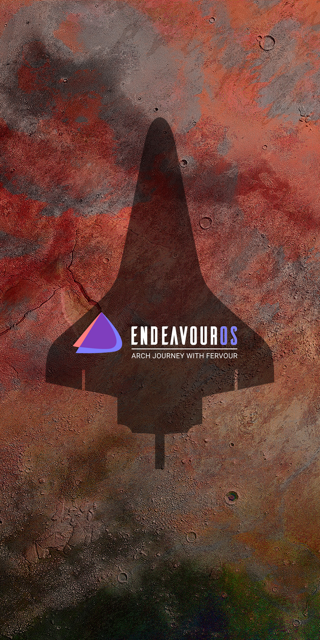 EndeavourOS Mobile Wallpapers - Wallpaper art - EndeavourOS