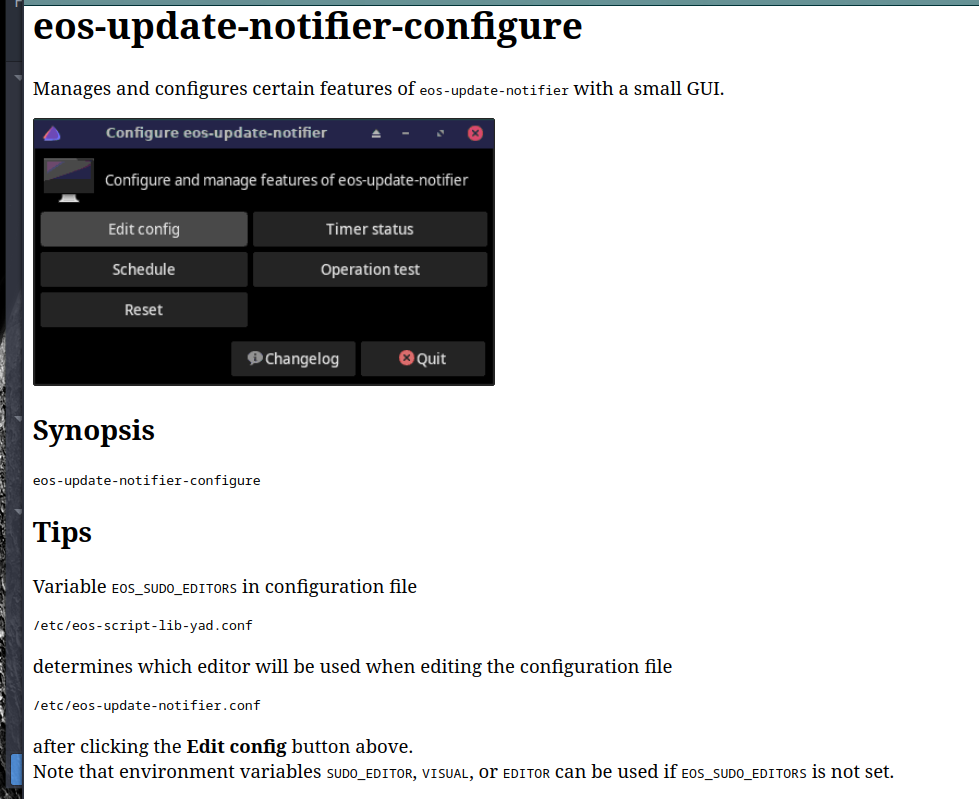 Eos notifier questions - Kernel, boot, graphics & hardware - EndeavourOS
