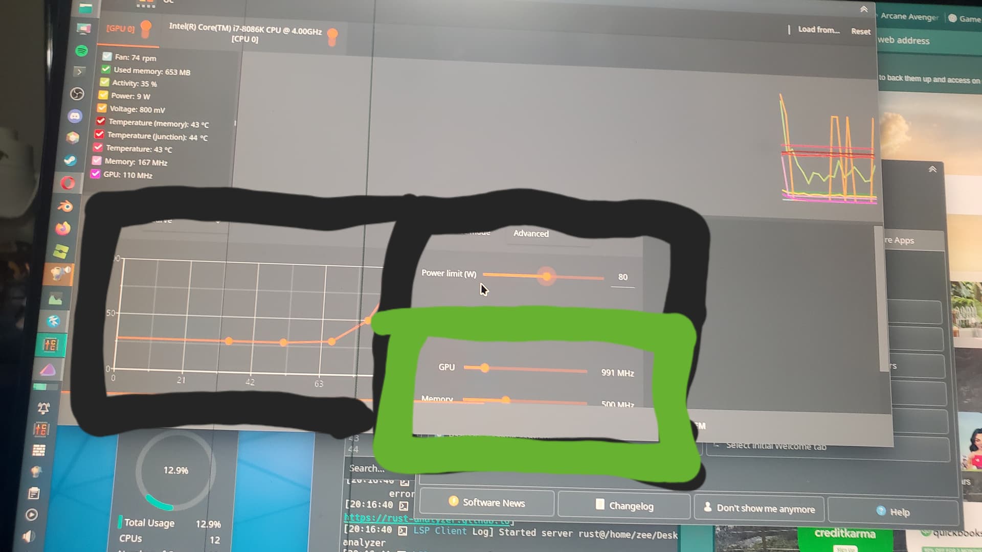 Corectrl manual setting missing - Newbie - EndeavourOS