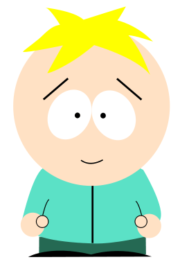 Butters from South Park looks pleased at hearing about btrfs