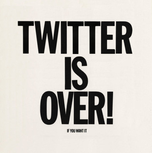 twitter is over