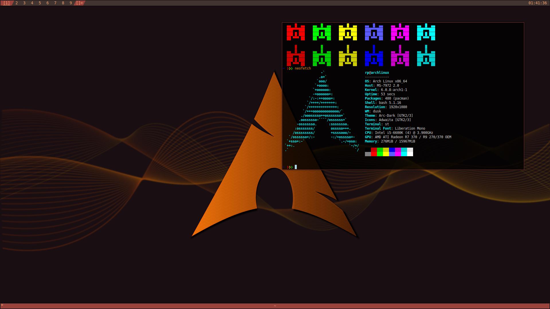 Share Your Desktop 7935 By Resiliencia Lounge Endeavouros