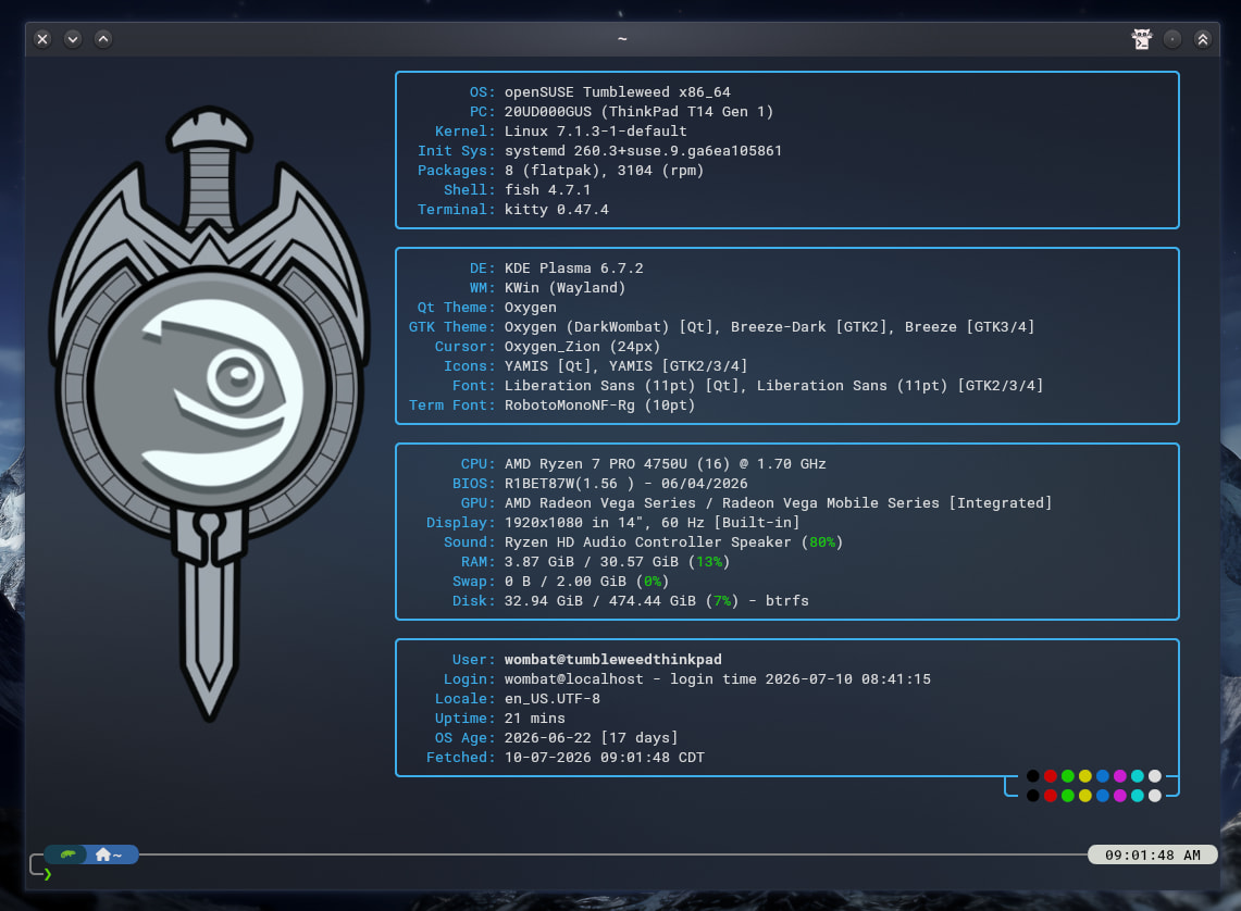 Fastfetch Config Tinkering - #639 by UncleSpellbinder