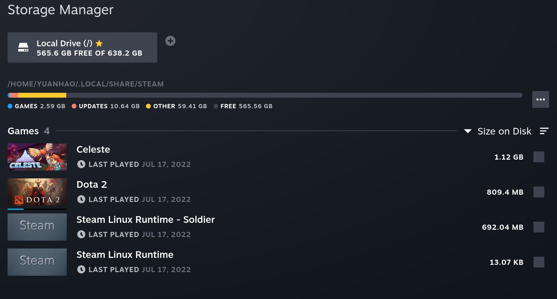 Steam download another steam runtime - Applications - EndeavourOS
