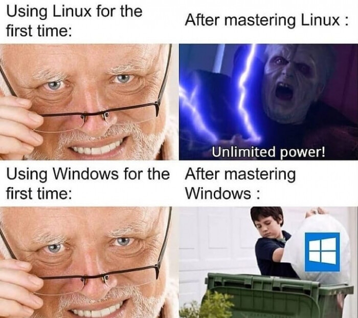Share Your Linux Memes - #468 by ramon395 - Lounge - EndeavourOS