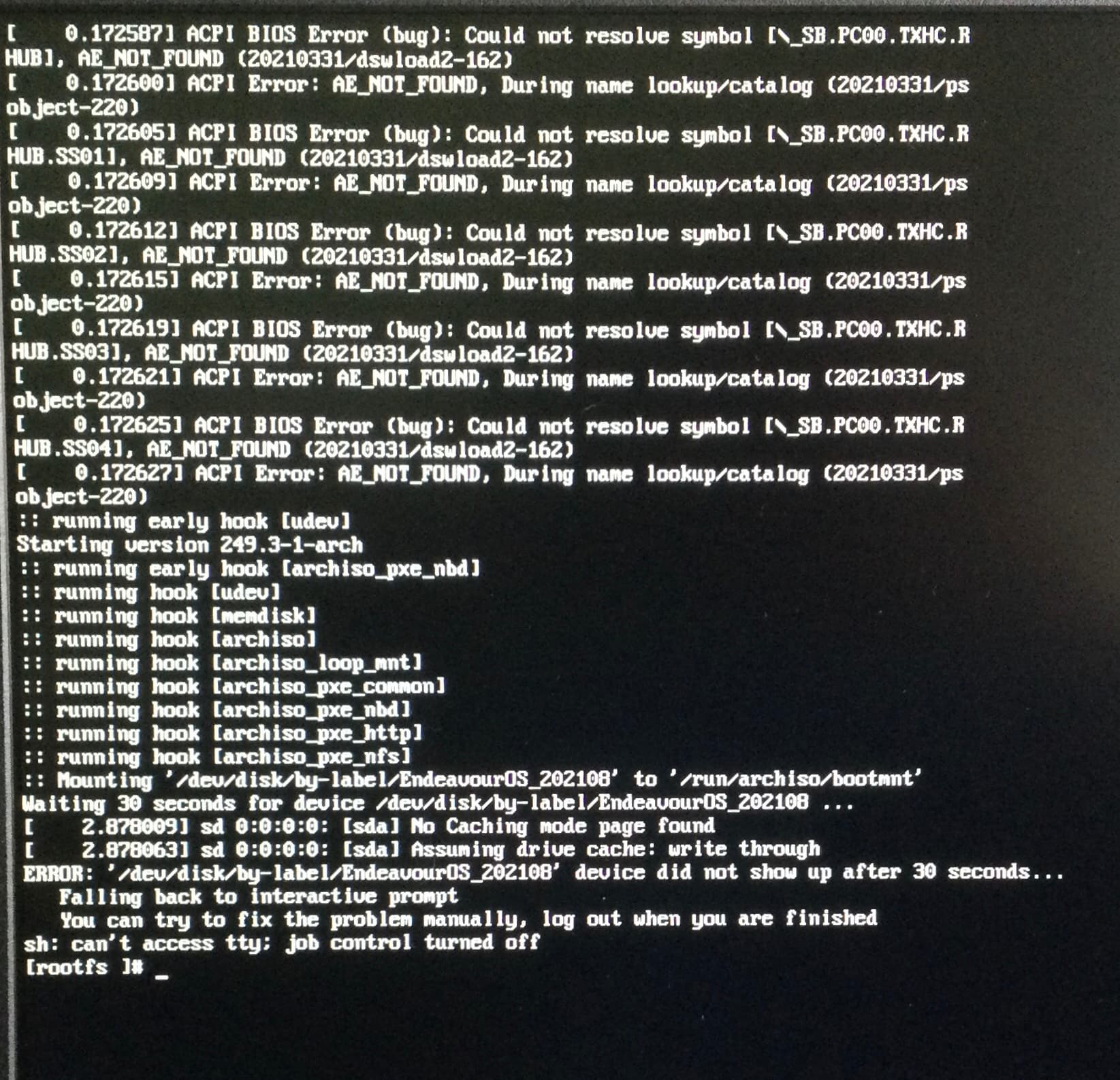 Unable to boot into OS : r/computers