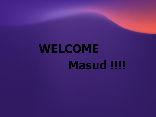 Welcome