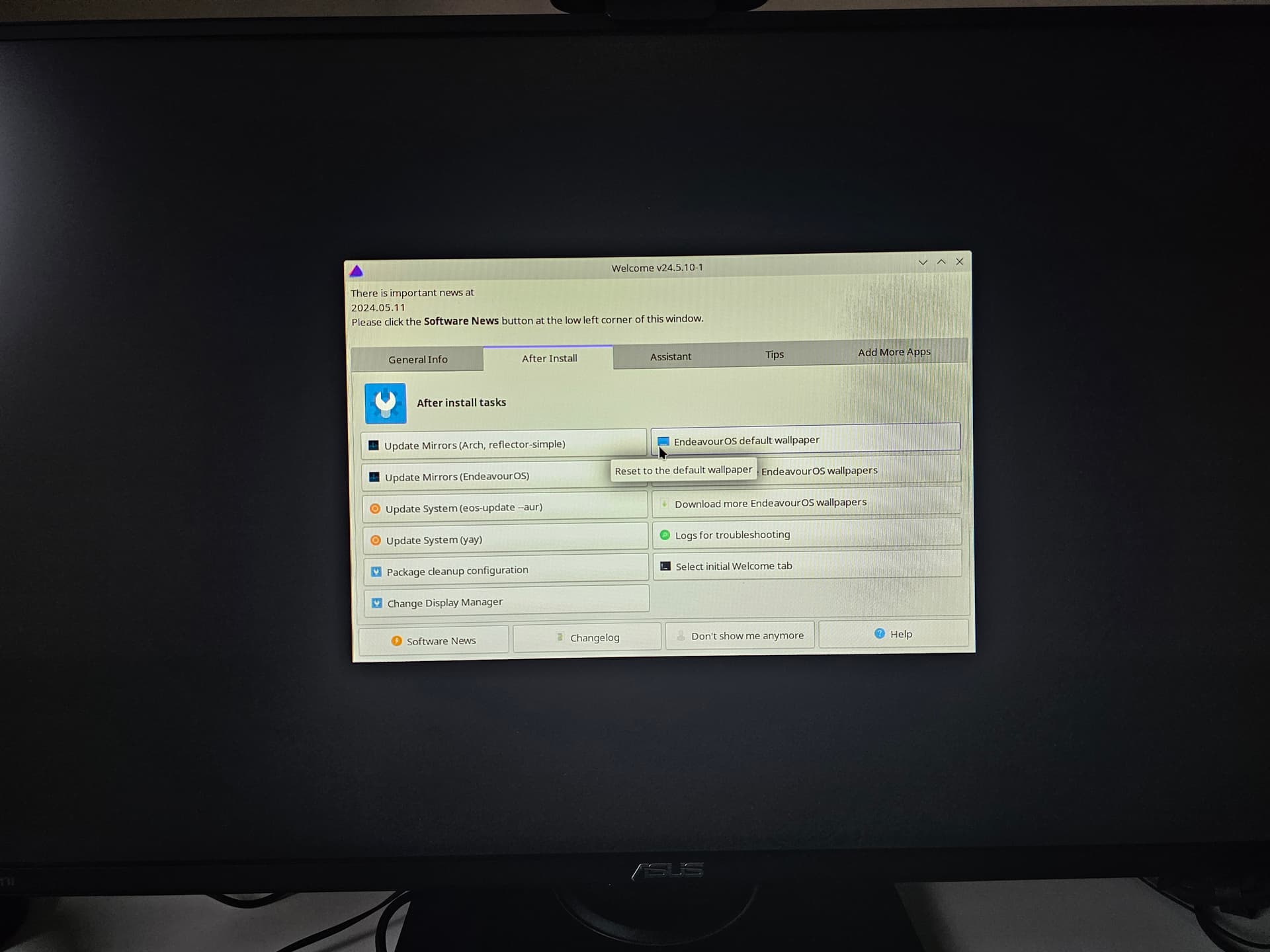 My KDE Plasma Setup Is Messed Up - Plasma - EndeavourOS