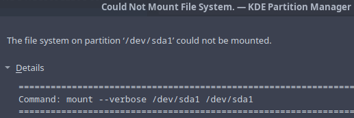 No mount