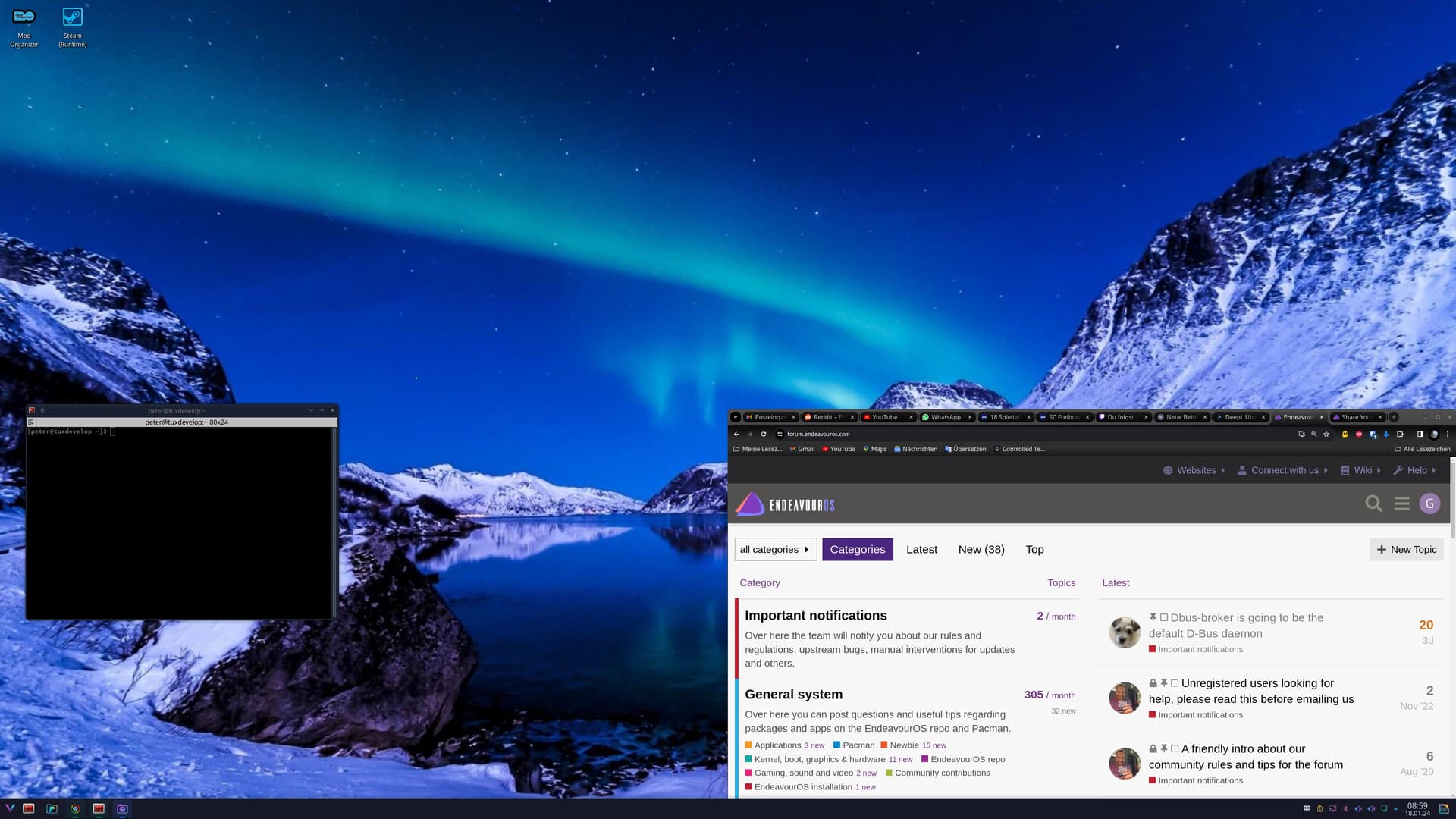 Share Your Desktop Page 498 Lounge EndeavourOS