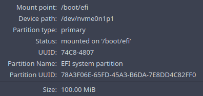 KDE Partition manager_boot