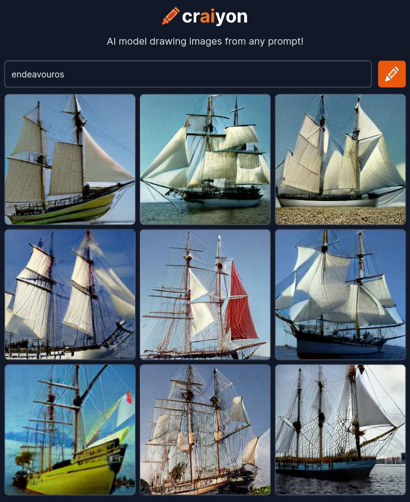 craiyon_214759_endeavouros
