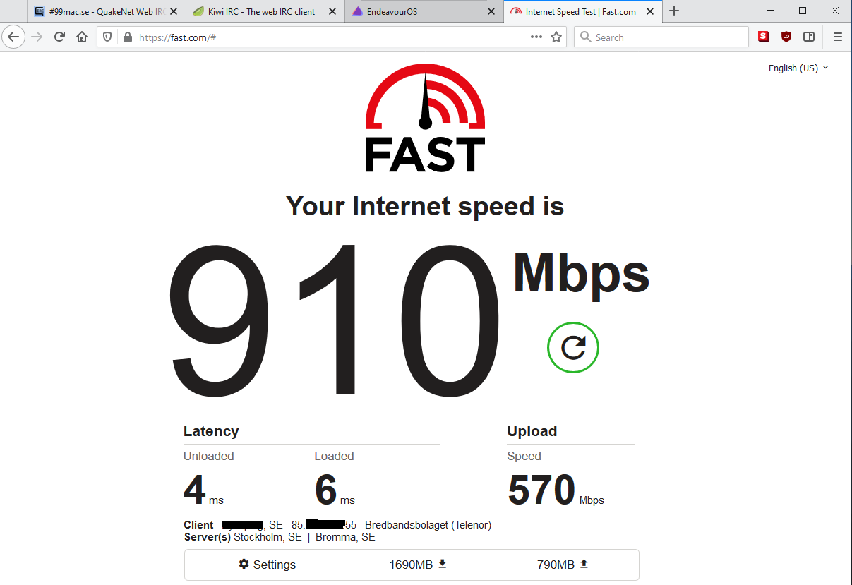 Speedtest