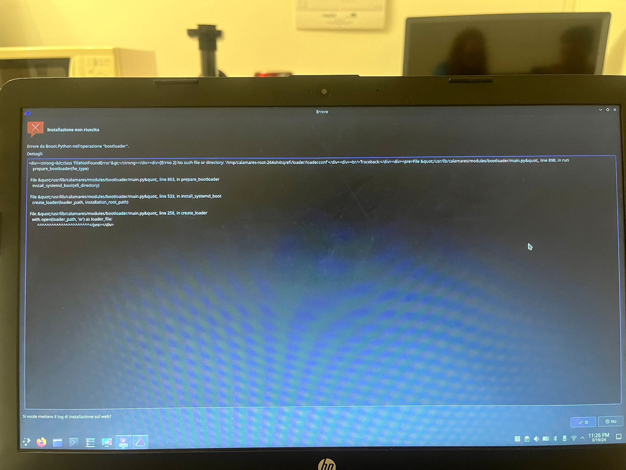Installation failed - boost python - EndeavourOS installation - EndeavourOS