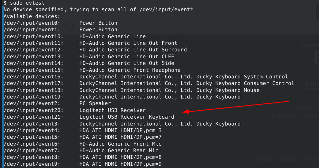 KEY_LEFT and KEY_RIGHT inputs are not detected on Kernel 6.6.1 when ...