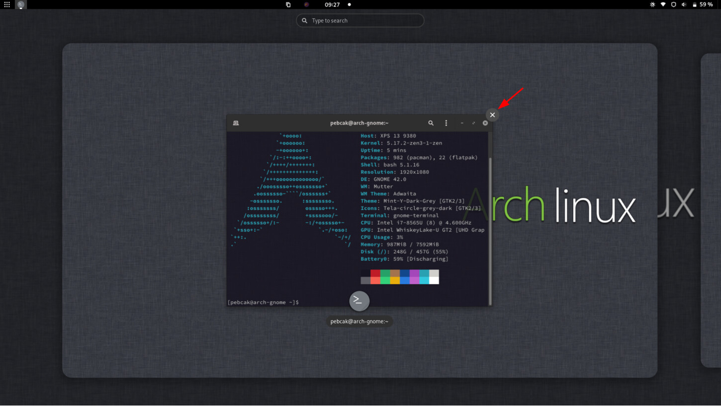 gnome42bug