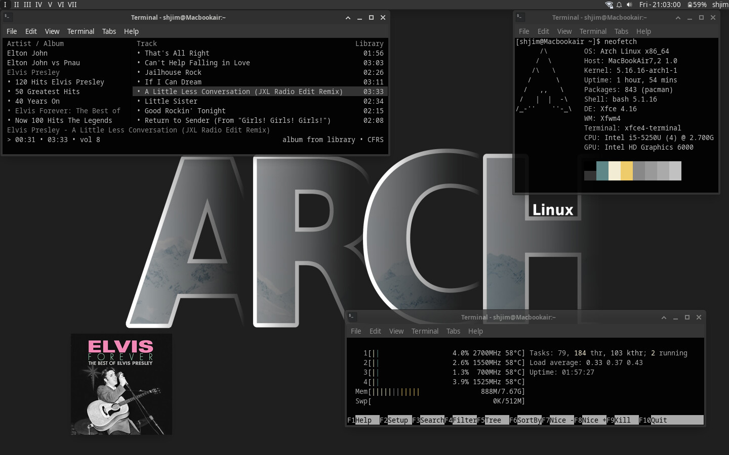 Simple-Shjim-xfce-MacbookAir