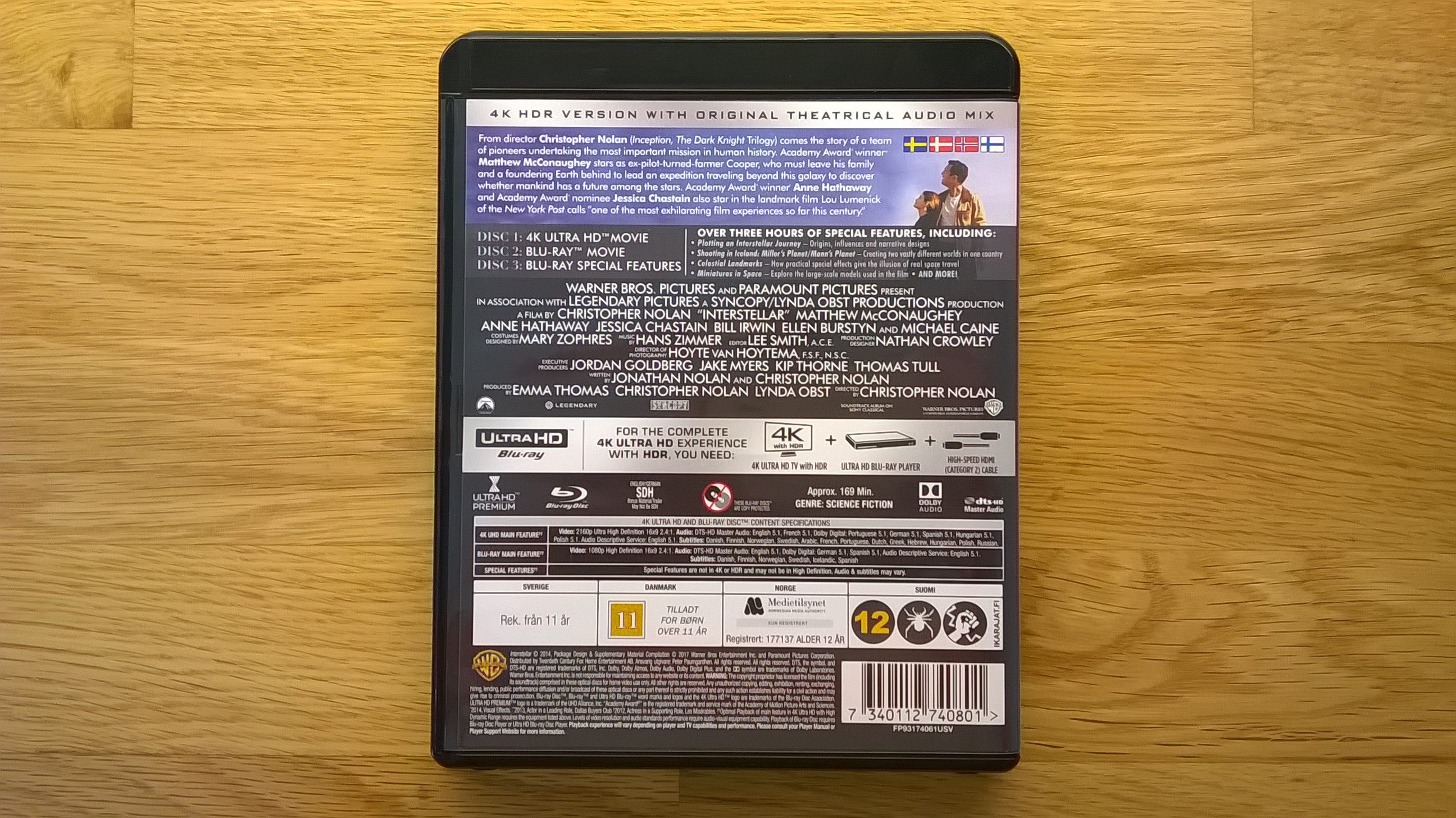 Blu-ray 4k-UHD - Interstellar (2014) - 02