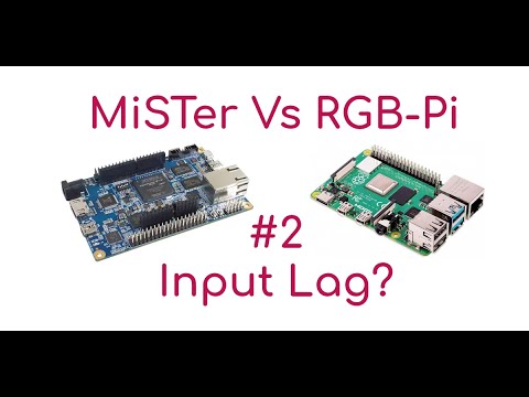 MiSTer Vs RGB-Pi #2 - Input Lag? 🇬🇧 ENGLISH Dubbed 🇬🇧