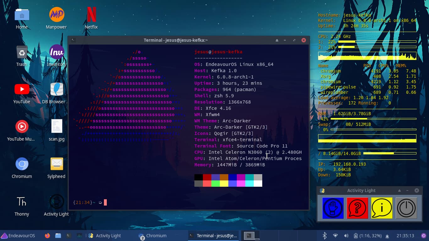 endevouroslinux