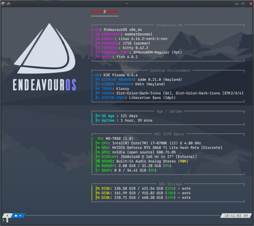 Share Your Desktop [2025] - Page 71 - Lounge - EndeavourOS