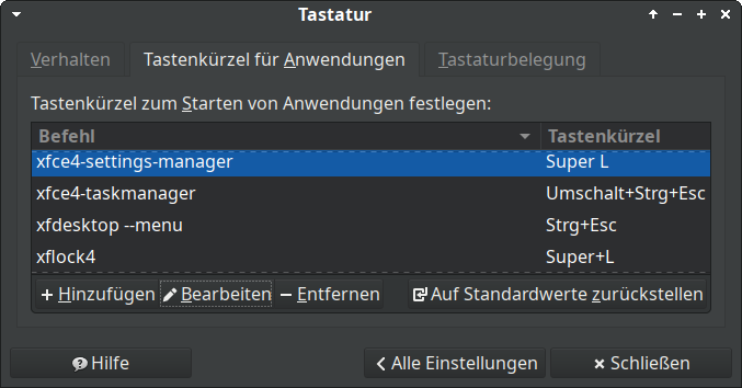 xfce-settings-manager