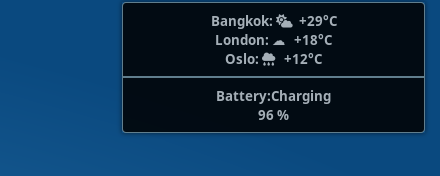 Weather-battery